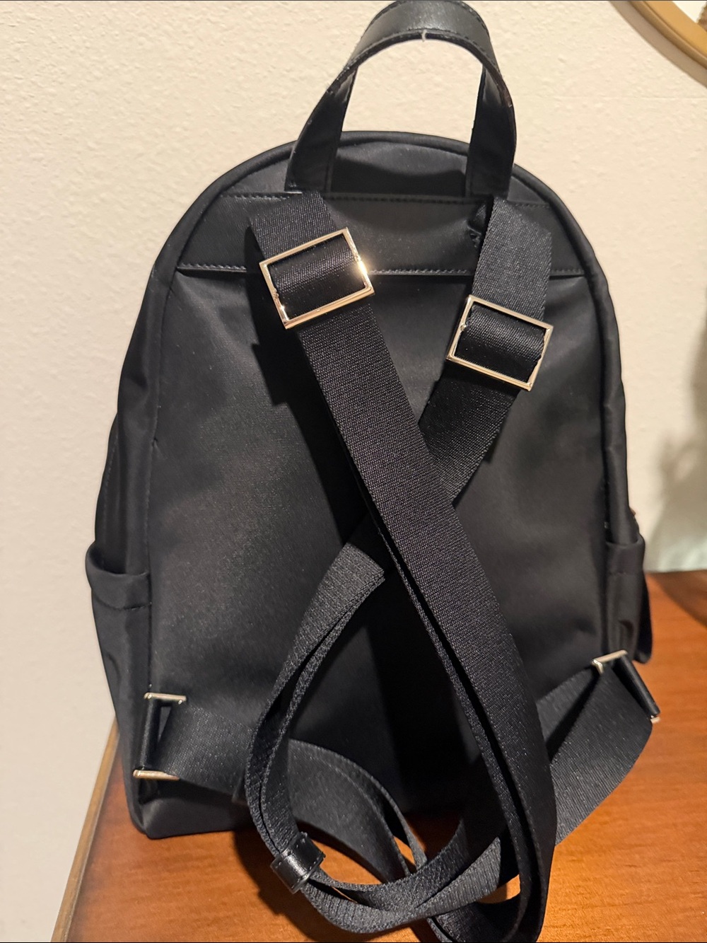 kate spade Black Nylon Backpack with Gold Hardware - Picture 5 of 7